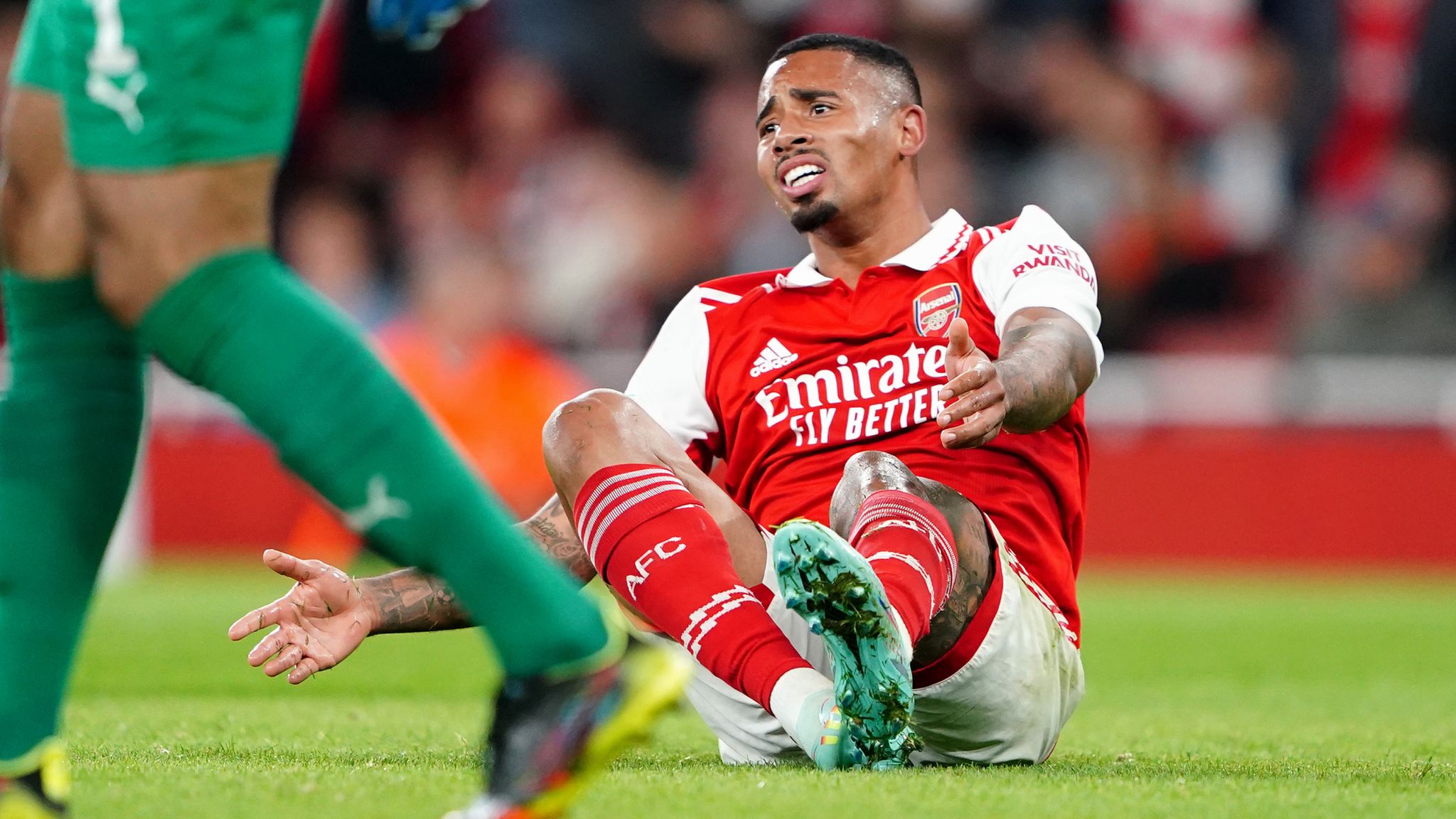 Mikel Arteta says he is not sure when Gabriel Jesus will be fit to play for  Arsenal and depending on the timescale of the injury, may look at signing a  striker in the January transfer window