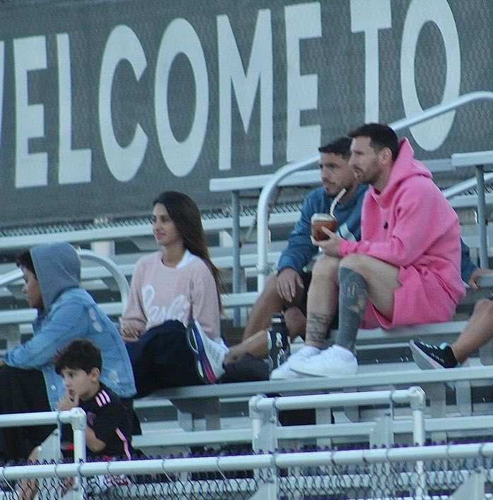 All About Argentina  on X: "Messi and Antonela watching Thiago's match.   https://t.co/eVj8E1yi5V" / X