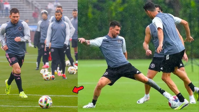 Lionel Messi Back From Injury, 1st Training Session with Inter Miami