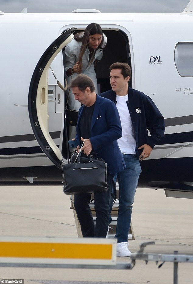 Federico Chiesa was pictured for the first time in Liverpool on Wednesday afternoon