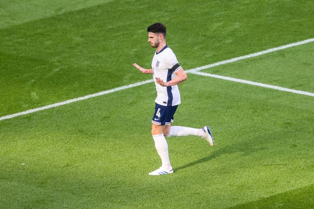 Declan Rice explains personal reason why he didn't celebrate his goal for  England against Ireland - Irish Mirror Online