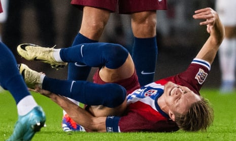 Nations League roundup: Norway's Martin Ødegaard forced off with injury |  Nations League | The Guardian