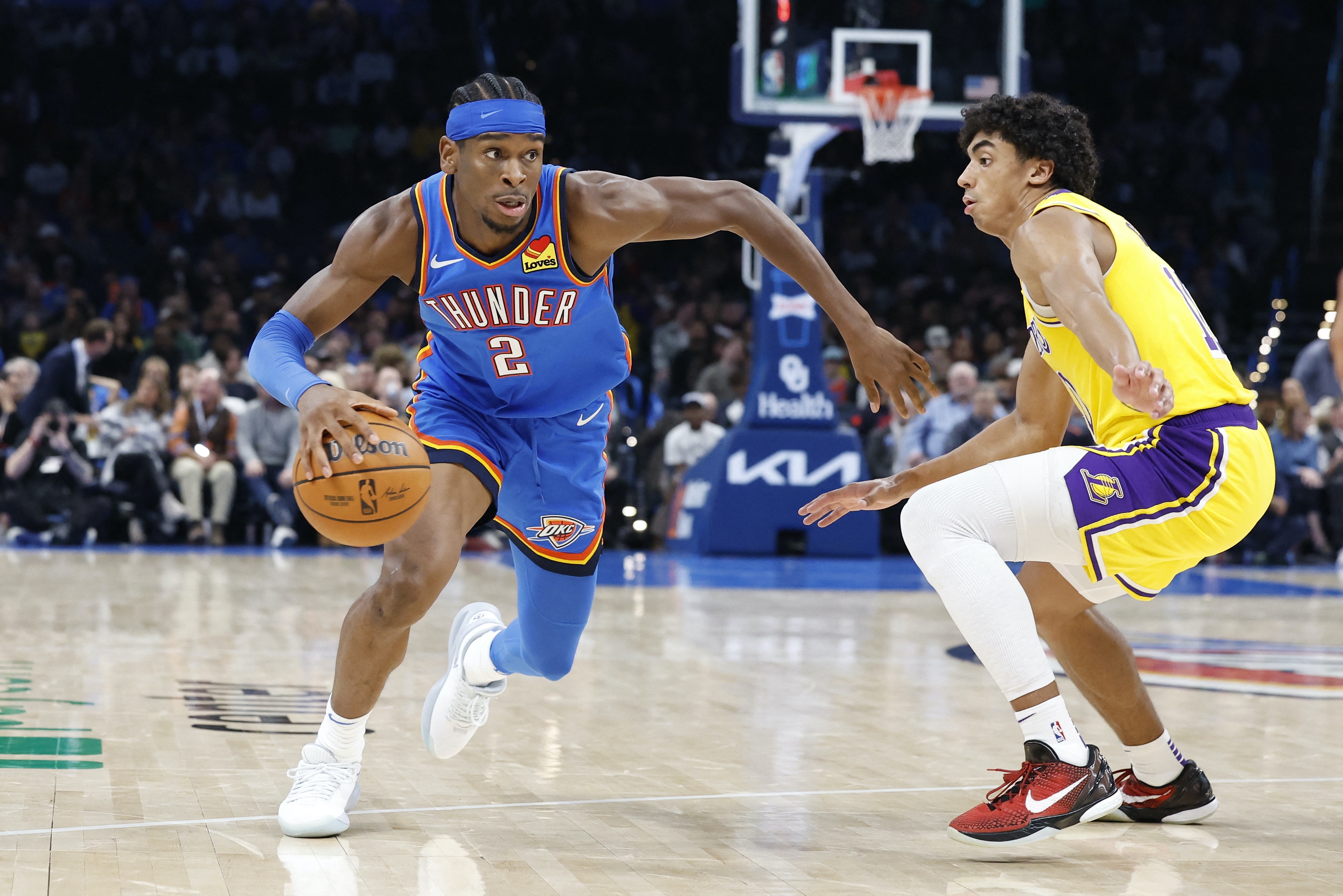 NBA: Shai Gilgeous-Alexander, Thunder blitz Lakers in 133-110 win | GMA  News Online