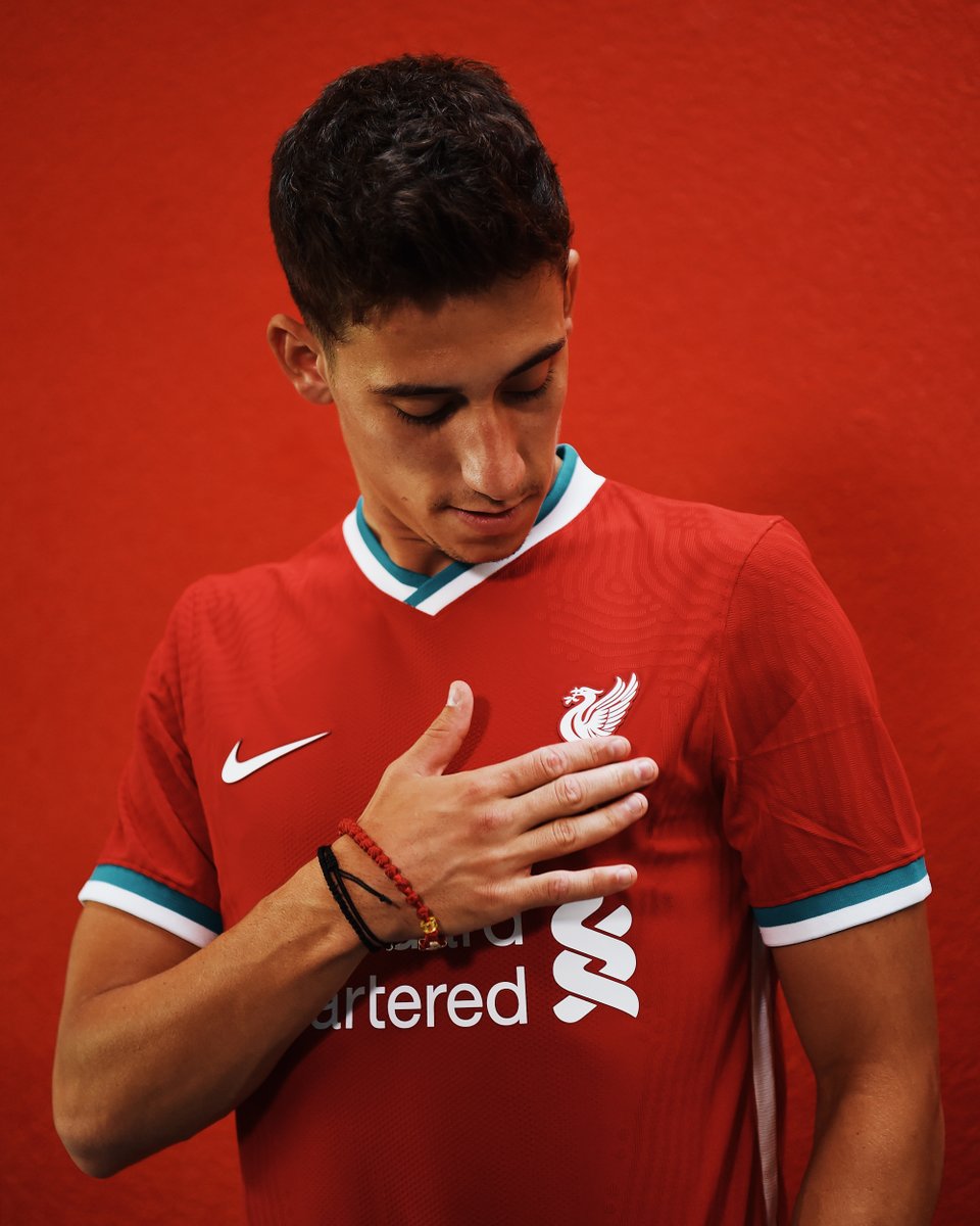 Photography of Kostas Tsimikas in 2020, as he signed for Liverpool FC.