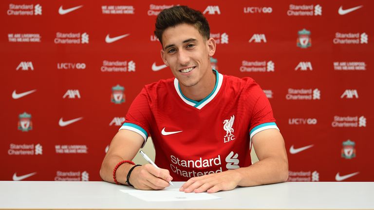 Liverpool sign Kostas Tsimikas from Olympiakos for £11.75m | Football News | Sky Sports