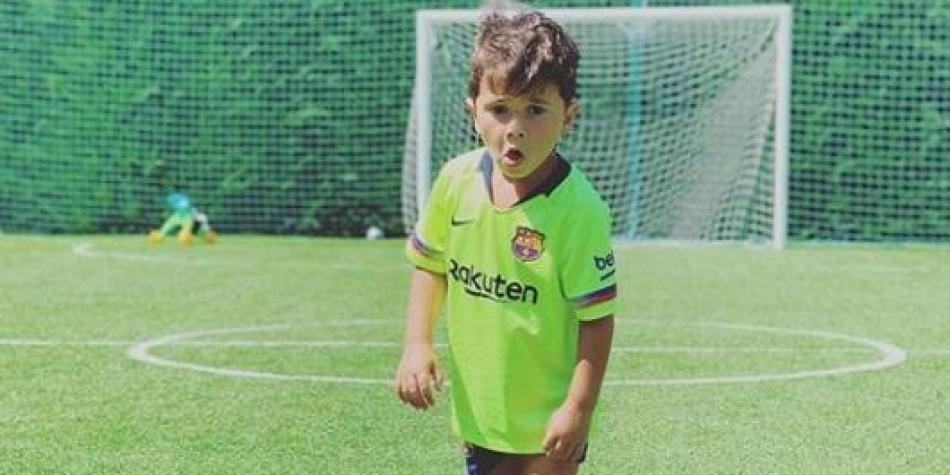 Vídeo) Mateo, hijo de Lionel Messi, sorprende jugando al fútbol |  Curiosidades de fútbol | Futbolred