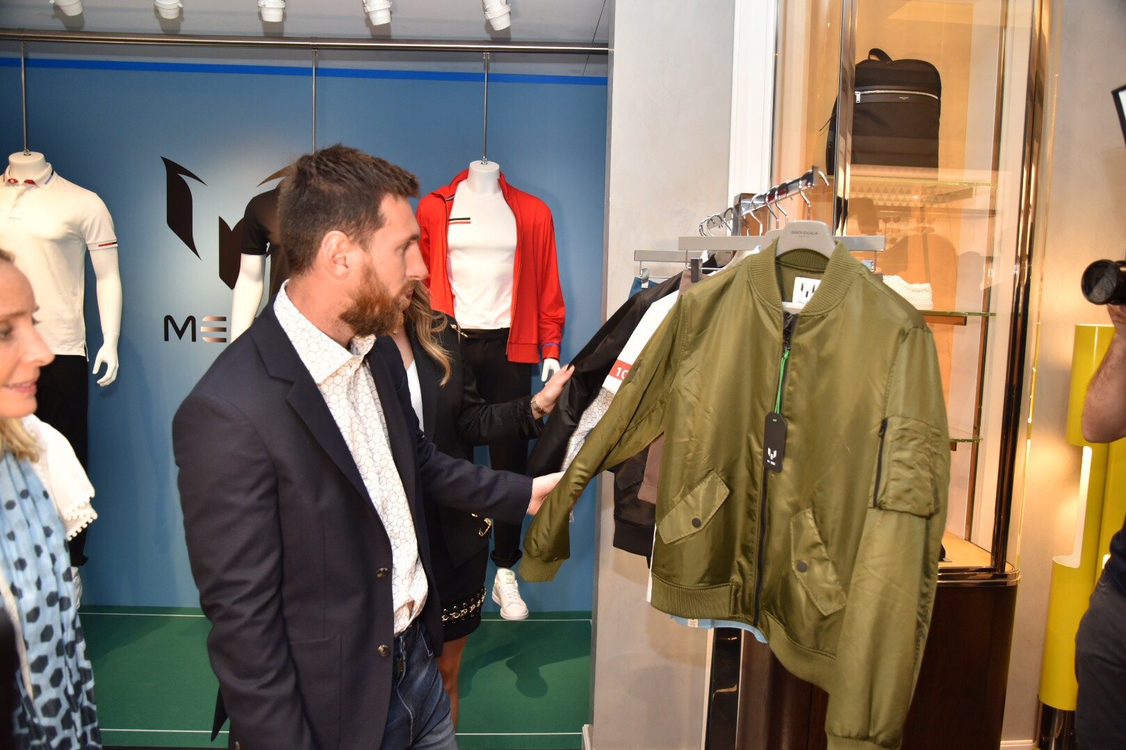 Footballer Messi launches premium fashion brand