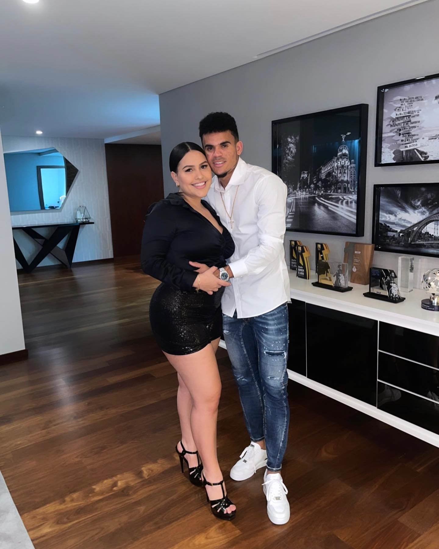 Luis Diaz’s partner Gera Ponce has seen him rise to the very top