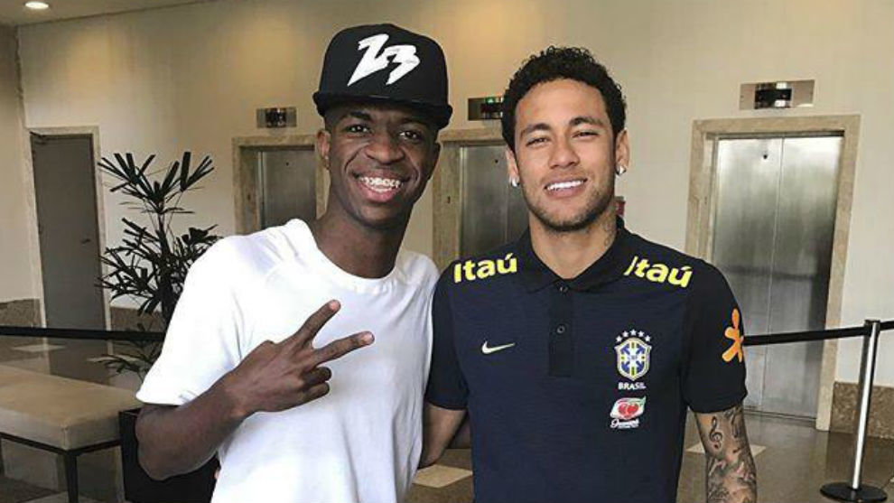 Real Madrid's Rodrygo Explains Why Neymar Is His Idol