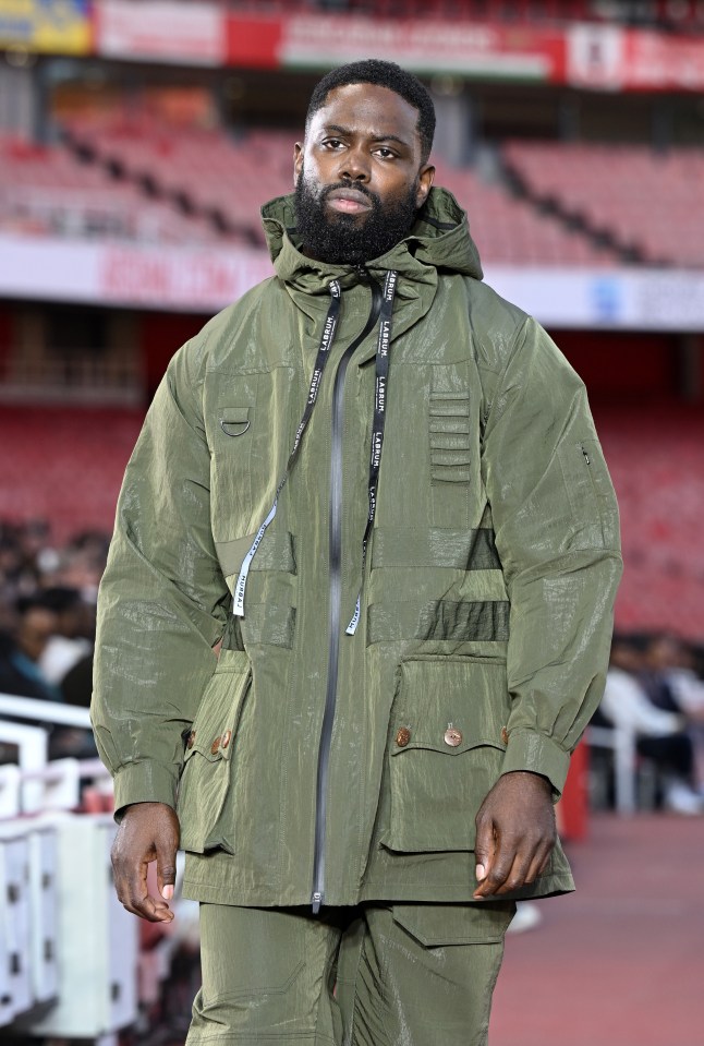 Rapper Ghetts was in attendance in North London