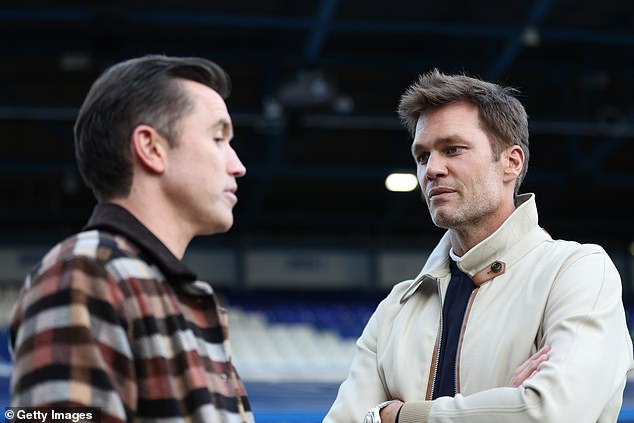 Rob McElhenney, co-owner of Wrexham, met Brady before the crunch League One clash