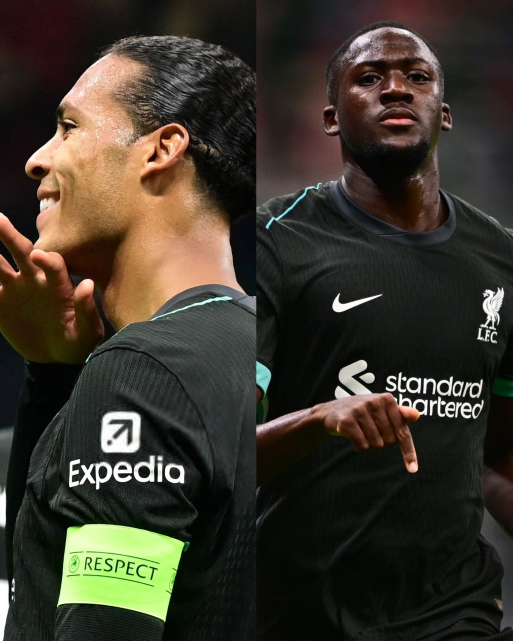 Winning-Goal on X: "Both Virgil van Dijk and Ibrahima Konaté have scored  against AC Milan  #MilanLiverpool https://t.co/KyJ5JQEVjE" / X