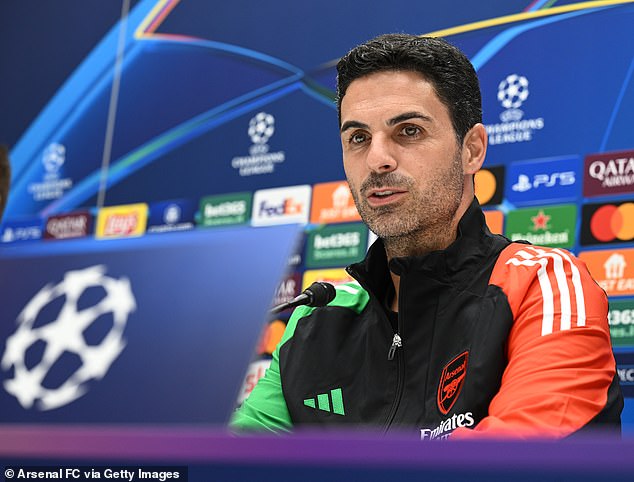 Mikel Arteta đã cập nhật tình hình chấn thương của Martin Odegaard tại buổi họp báo trước trận đấu vào thứ Tư