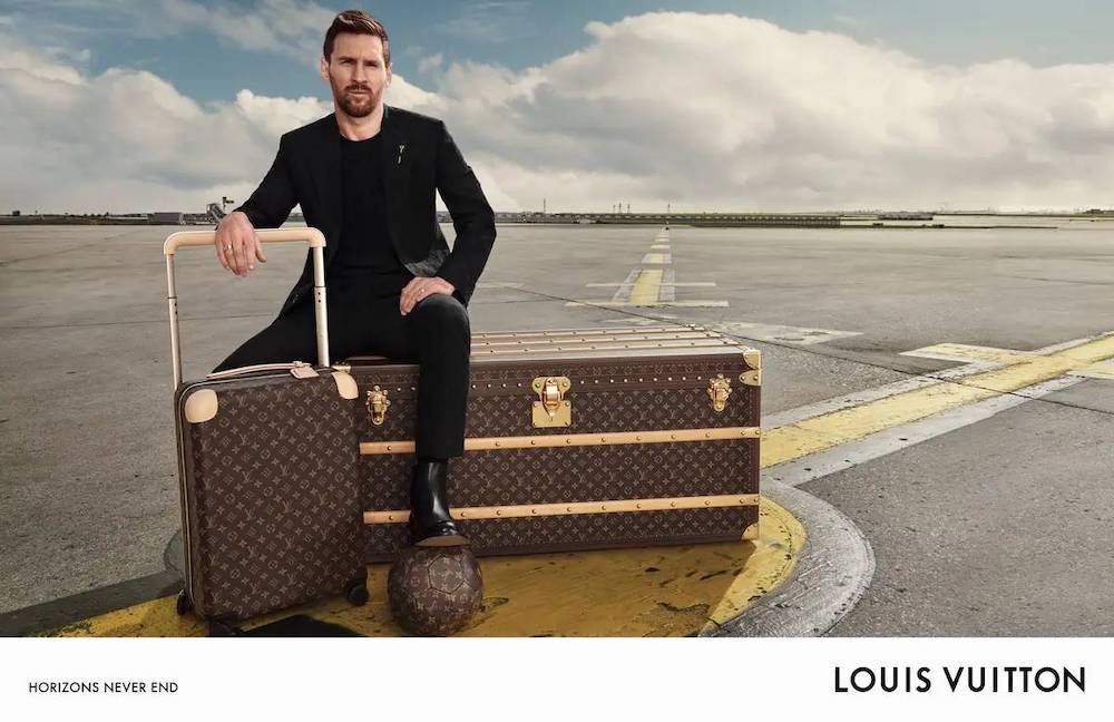 Louis Vuitton gieo ẩn ý cho tương lai của Lionel Messi