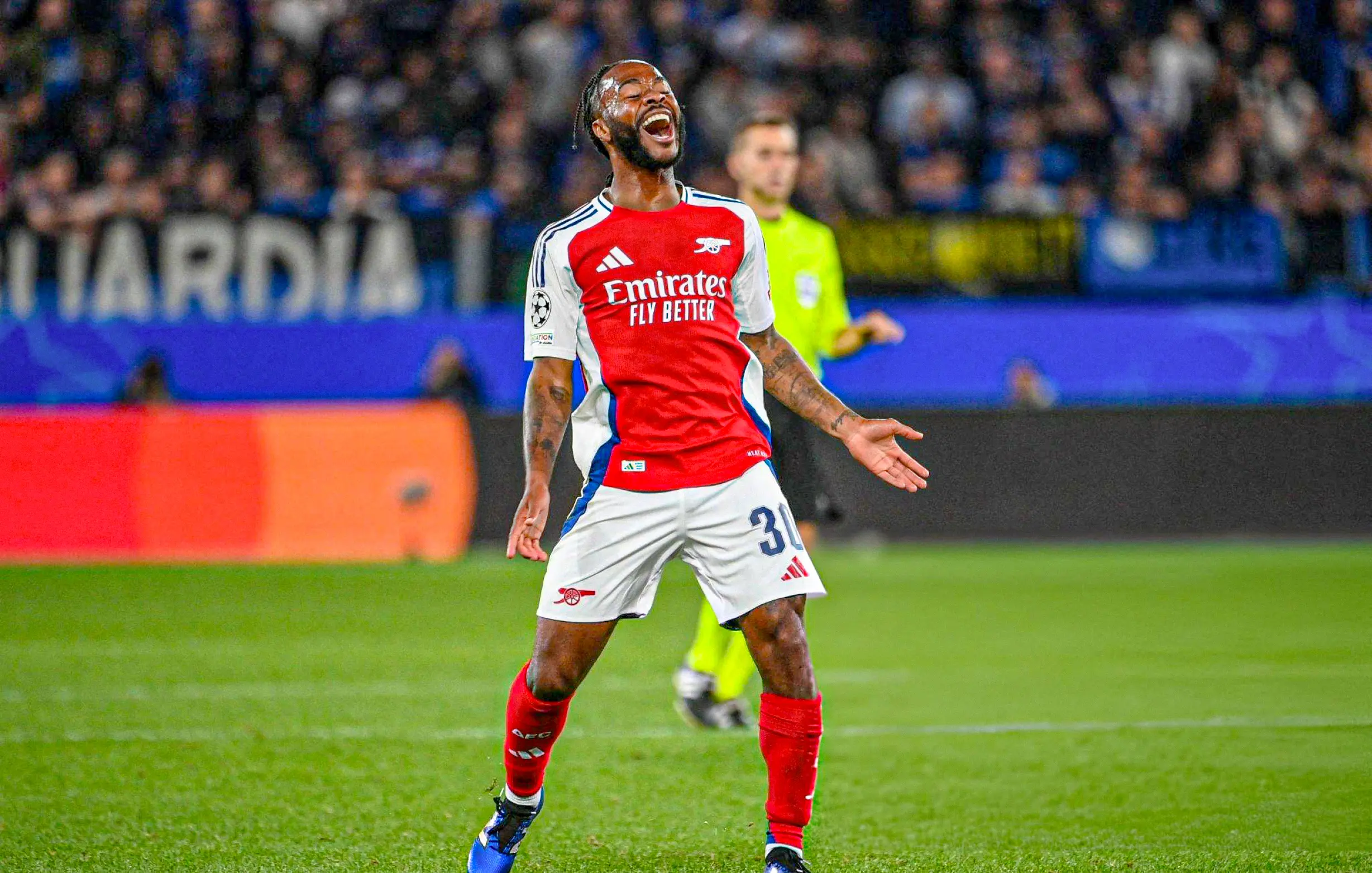 Raheem Sterling sets remarkable Champions League history with Arsenal  appearance - now.arsenal