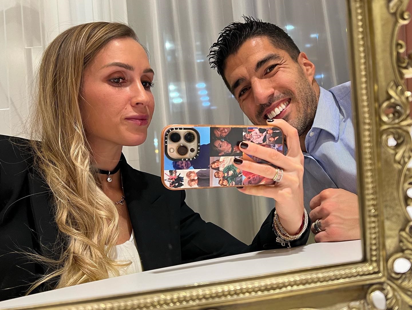 Sofia also used family photos for her custom iPhone case