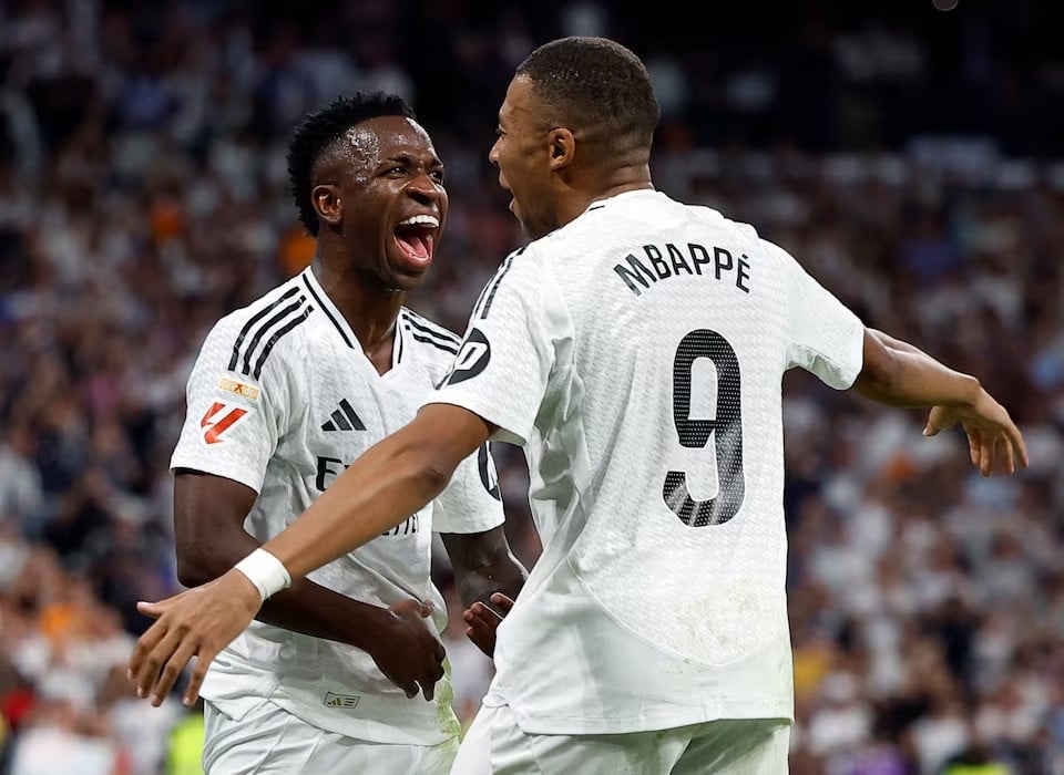 Vinicius helps Madrid overturn Espanyol