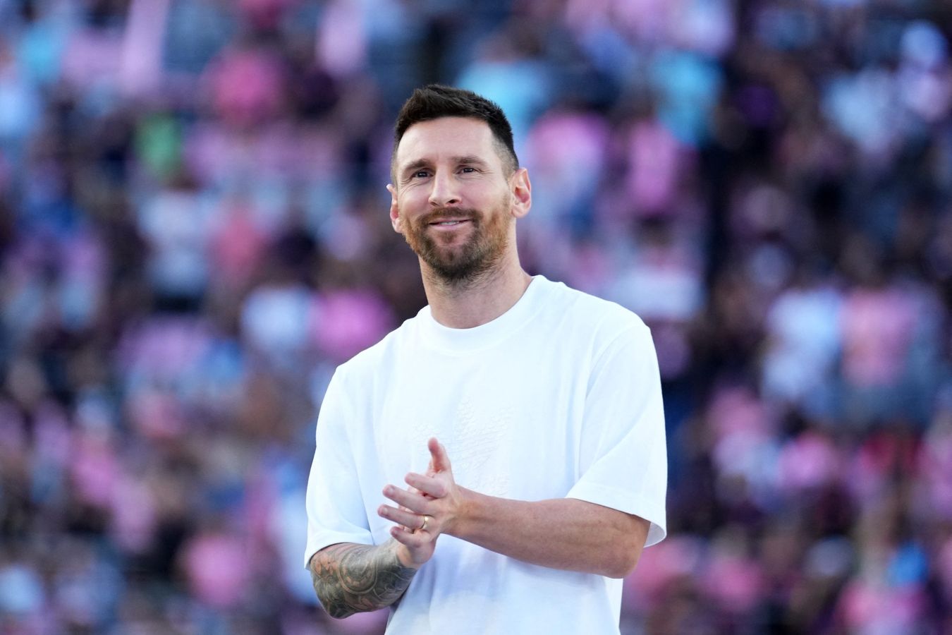 Lionel Messi's 45 trophy career honoured by Inter Miami