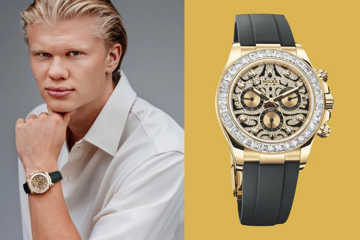 Top 5 watches in Erling Haaland's watch collection