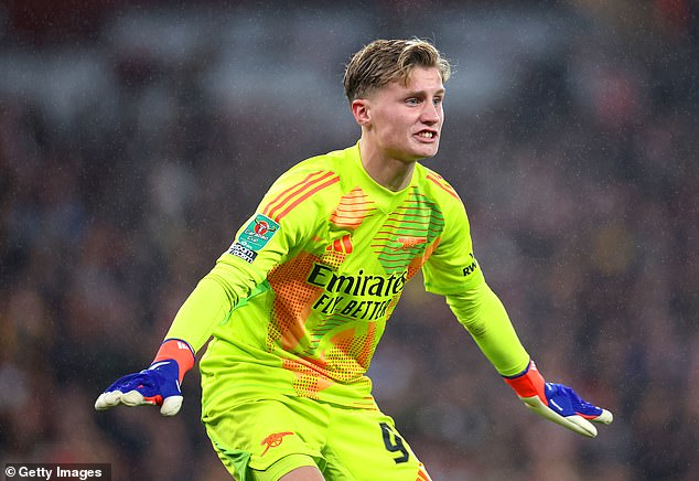 16-year-old goalkeeper Jack Porter became the youngest starter in Arsenal's history