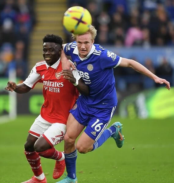 Bukayo Saka vs. Victor Kristiansen: Leicester City vs